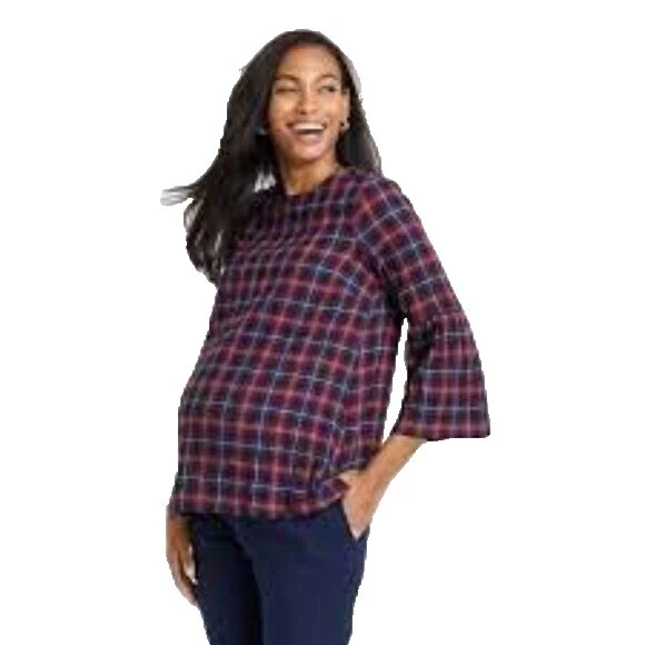 Party/Cocktail Plaid Tops for Women
