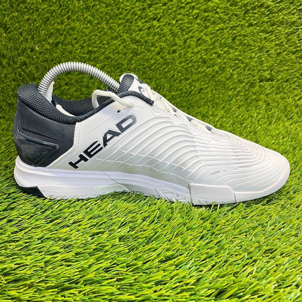 Tênis de corrida Head Revolt Pro 4.5 masculino tamanho 9 branco preto - Imagem 4 de 4