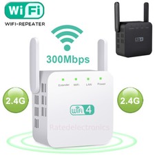 WiFi Range Extender Repeater Wireless Connect Signal Amplifier Router Booster