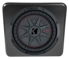 Under Seat 10" Kicker Subwoofer in Sub Enclosure for 2018 Polaris Ranger XP1000