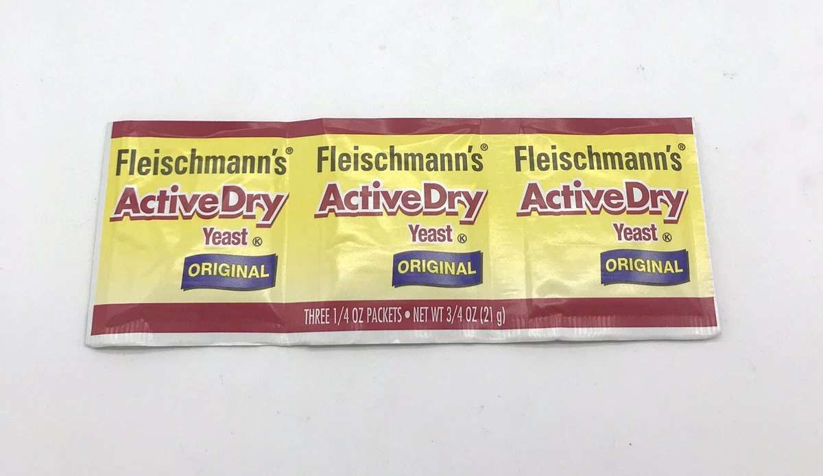Fleischmanns Active Dry Yeast Original Packets Pack Of