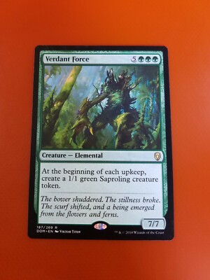 1x Verdant Force | Dominaria | MTG Magic Cards | eBay