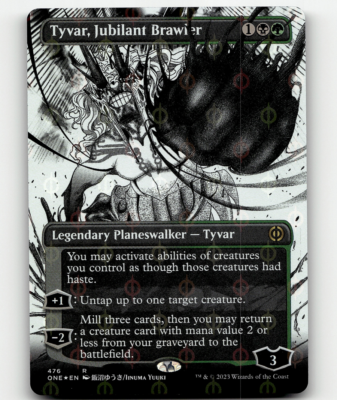 mtg tyvar card Magic: The Gathering - Kell You get an emblem with Whenever you cast an Elf spell Tyvar, Jubilant Brawler