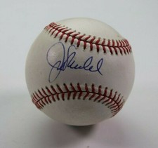 Joe Maddon signed autographed baseball! AMCo! 10451