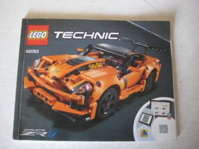 LEGO Chevrolet Corvette ZR1 Technic (42093) MANUAL INSTRUCTIONS ONLY!!!!