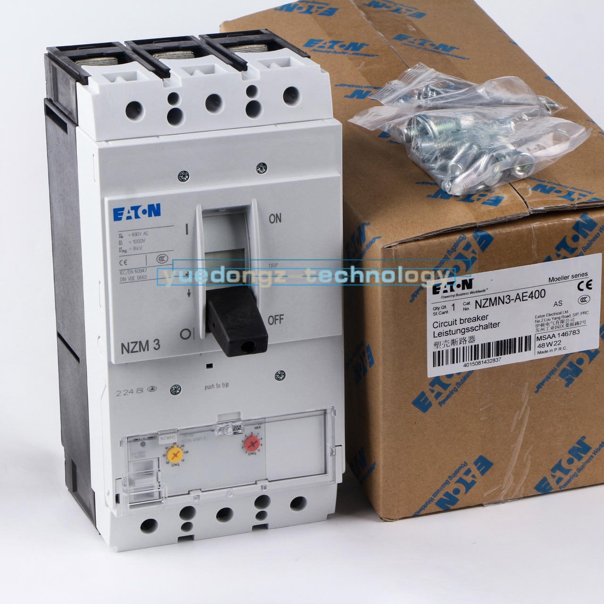 Eaton NZMN3-AE400 Circuit Breaker NEW | eBay