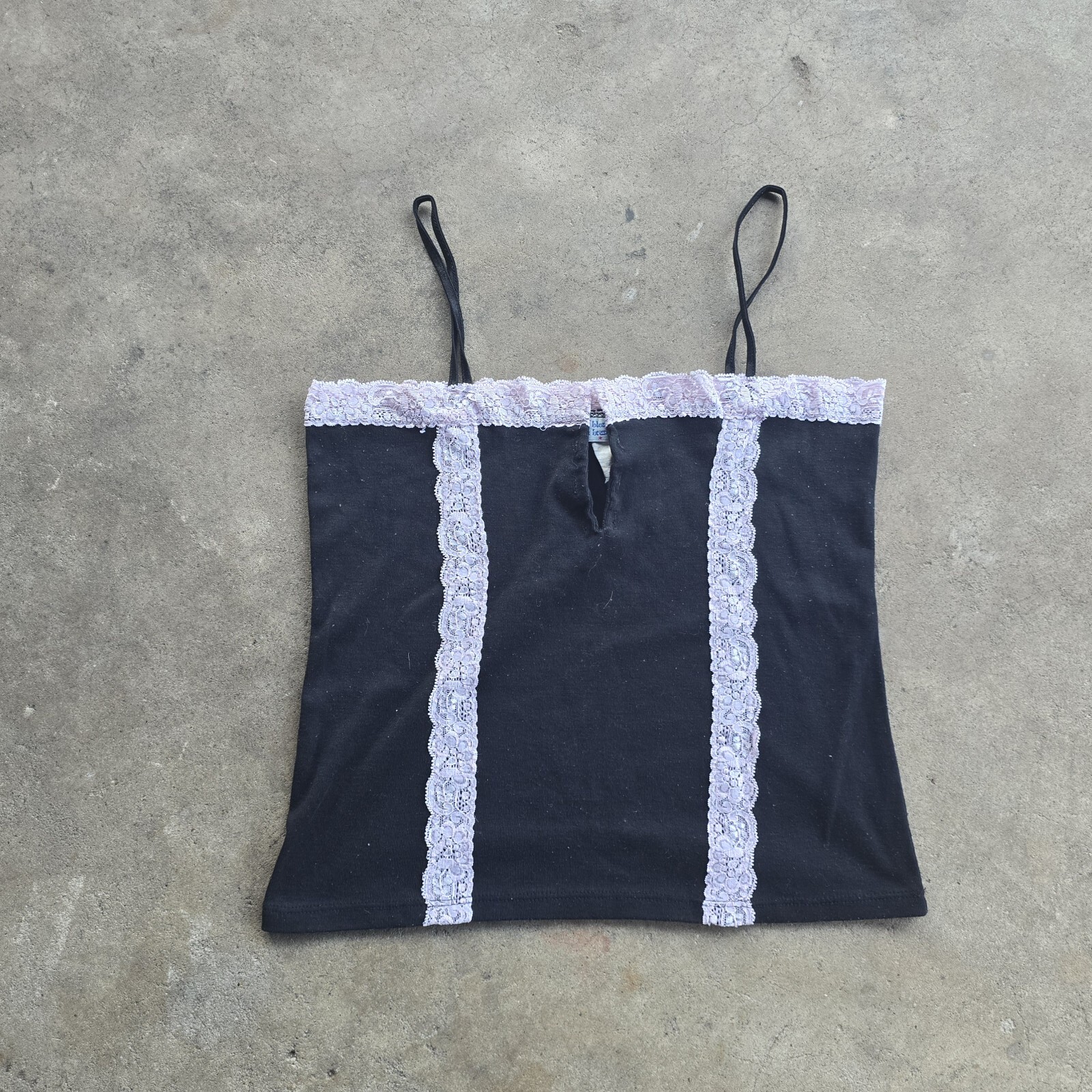 Vintage Y2K One Blonde One Brunette Coquette Camisole Tank Top M Cami