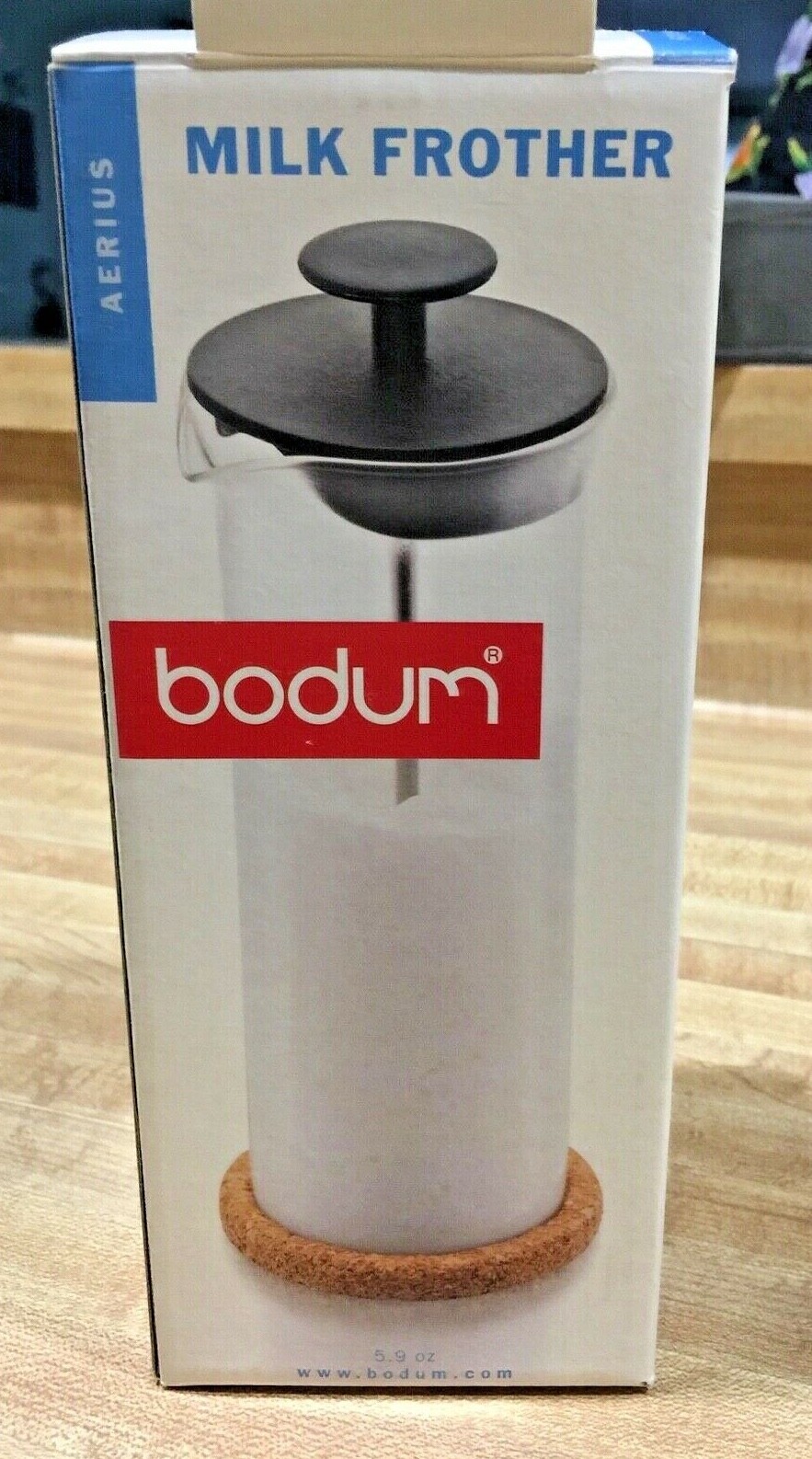 Boded milk brother Milk Frother famous New in Germany made 5.9oz.