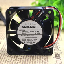 1pc NMB 2410ML-04W-B76 0.58A 6025 6CM 12V 3-Wire Cooling Fan