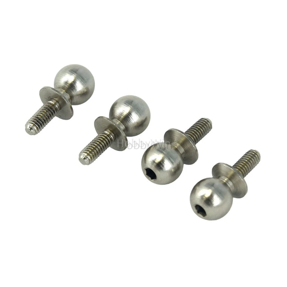 HSP part 50115 Steering Link Ball 10mm 4P for Hispeed 1/5 RC Gas Truck 94050 - Image 2 of 4
