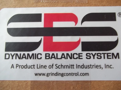 SCHMITT SB3700G DYNAMIC BALANCE SYSTEM NON-CONTACT WITH INTERGRILE AMES SENSOR