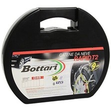 CATENE DA NEVE AUTO GRUPPO 45 OMOLOGATE A ROMBO 9mm MONTAGGIO RAPIDO UNIVERSALI