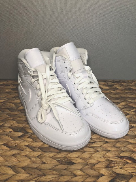 Jordan 1 Mid White Patent BQ6472-111 Release Info | SneakerNews.com