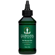 BARBER BEAUTY SALON CLUBMAN PINAUD MEN HAIR FACE SHAVING BEARD NO BUMPS GEL 6 OZ