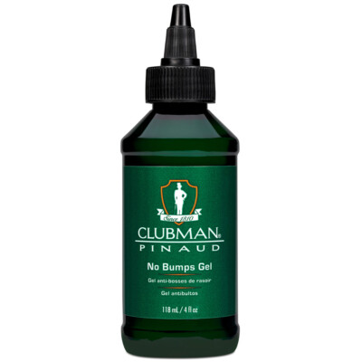 BARBER BEAUTY SALON CLUBMAN PINAUD MEN HAIR FACE SHAVING BEARD NO BUMPS GEL 6 OZ