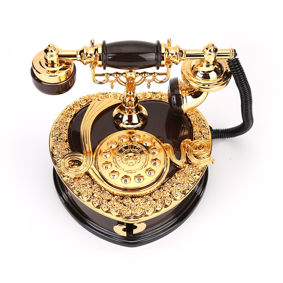 A European Classical Phone Music Box Girl Gift Home Ornaments Jewelry