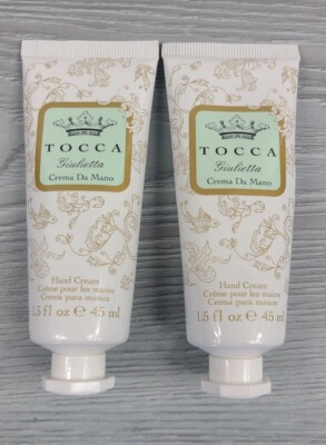 Lot Of 2 Sealed Tocca Giulietta Hand Cream 1.5 OZ Travel Purse Size NEW
