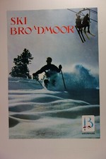 1968 Original Ski Broadmoor Colorado Bob McIntyre Photo Authentic Poster Looart