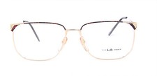 Club LA 6002 Large Rectangular Vintage Bicolor Unisex Eyeglasses 90s France NOS