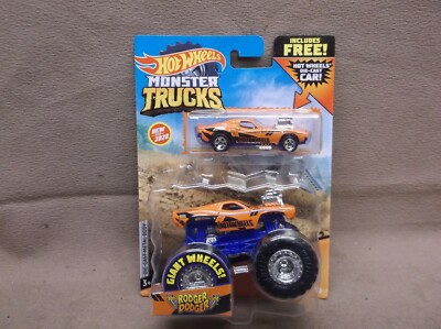 HOT WHEELS 2020 MONSTER TRUCKS RODGER DODGER DODGE CHALLENGER MOPAR HEMI HELLCAT