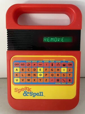 Speak And Spell Kahootz Classic Game Learning Model #09624 Tested & Working