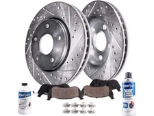 For 2013-2015 Acura ILX Brake Pad and Rotor Kit Front Detroit Axle 83931SR 2014
