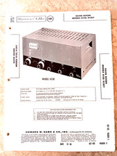 Original NOS Sams Photofact 425-3 DAVID BOGEN K130 K130Y Amp