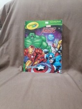 RARE 2014 Crayola MARVEL The Mighty Avengers 400 PAGE Coloring Book