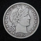 1915-D Barber Half Dollar * Better Grade * Nice Details * 6479