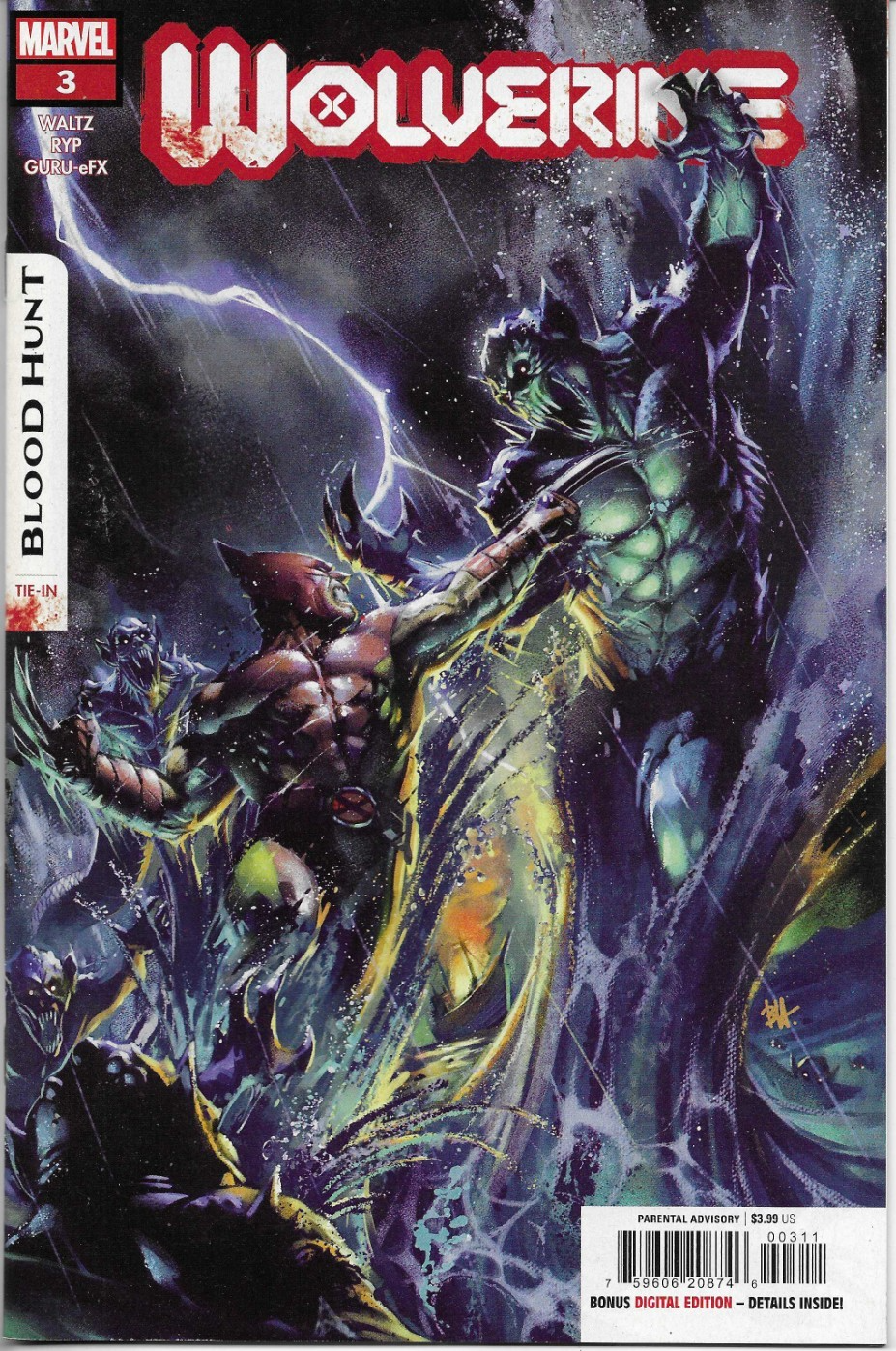 WOLVERINE - BLOOD HUNT (2024) #3 - BLOOD HUNT - Back Issue (S)