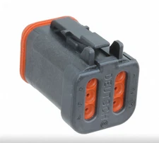 TE Connectivity Deutsch DT06-6S-CE05 Plug Connector 6-Pos E-Seal Reduced Seal Ca
