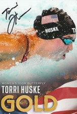 Torri Huske Hand signed 6x4 inch Photo Olympics Olympic Swimmer