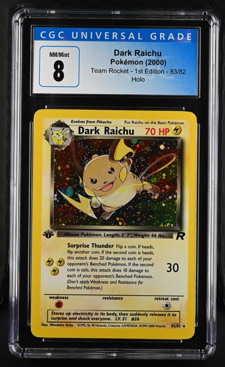 what was the first secret rare pokemon card Pokémon TCG Individual Trading Card Games Secret Rare English 1st Edition  for sale