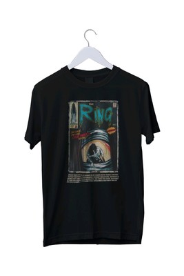 Aesthetic The Ring Horrorfilm Grafik Herren Unisex T-Shirt S M L XL 2 3 4 XL