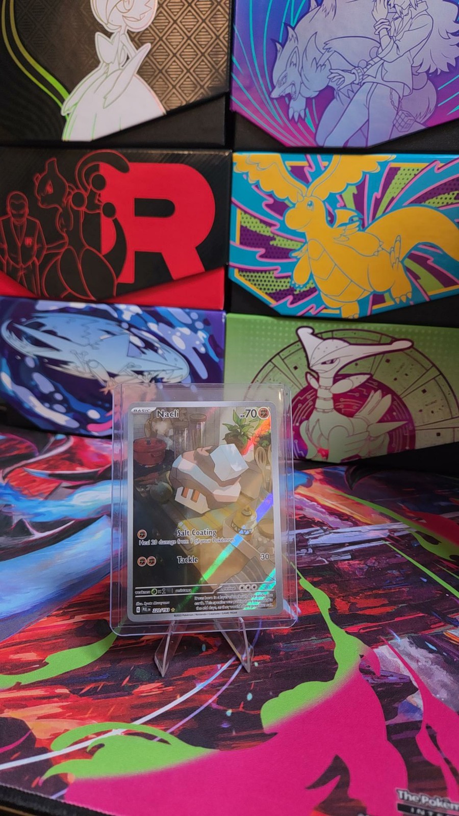 Pokemon Nacli 220/193 Paldea Evolved Illustration Rare NM Near Mint TCG
