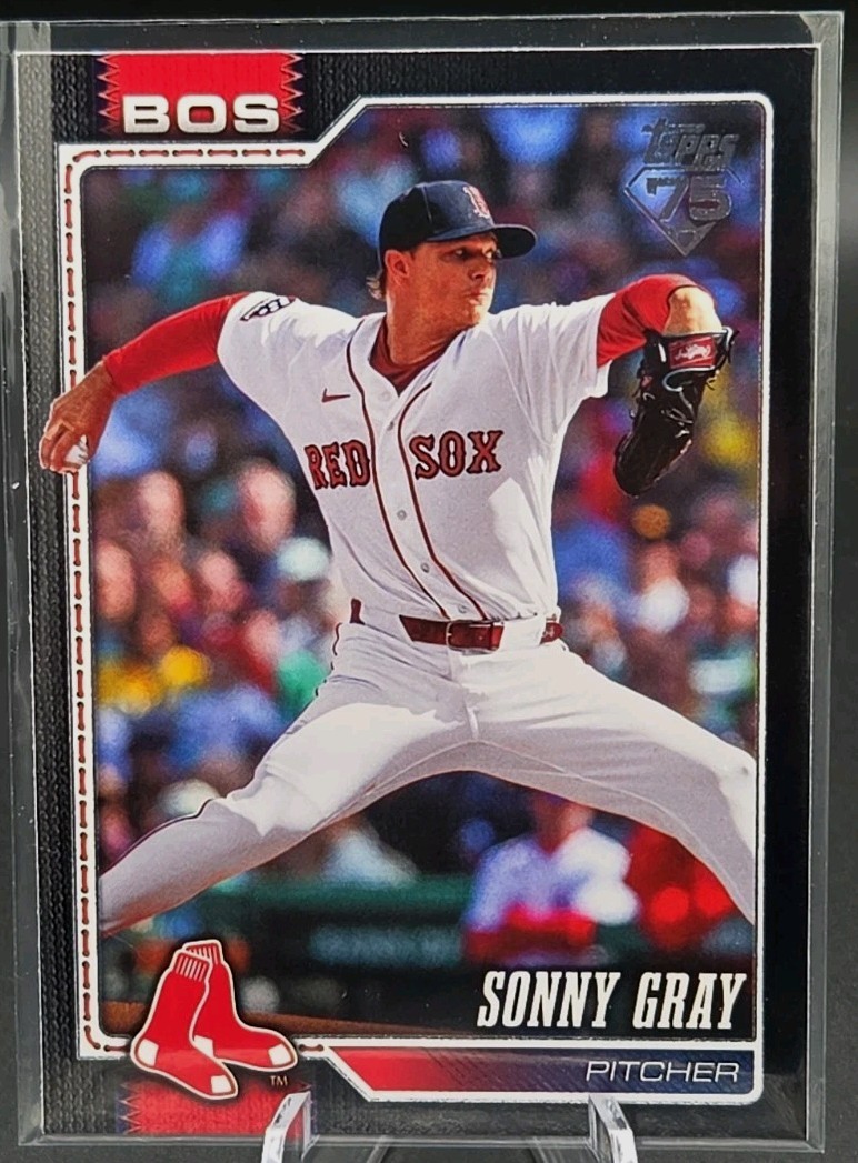 2026 Topps Update Series  - Sonny Gray #US199 Black 03/75