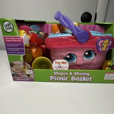 LeapFrog Shapes  Sharing Picnic Basket Activity Toy Sorting  Colors 6 Mo