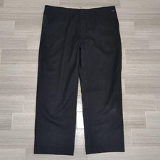 Dickies Black Work Pants 42Uu Used with Waist 52cm Japan