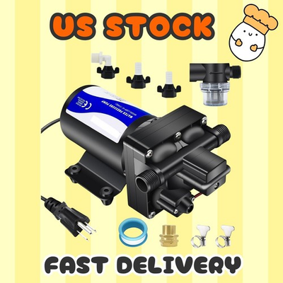 #ad 110V Water Pressure Booster Pump 70 PSI 5 GPM with Filter $71.29
