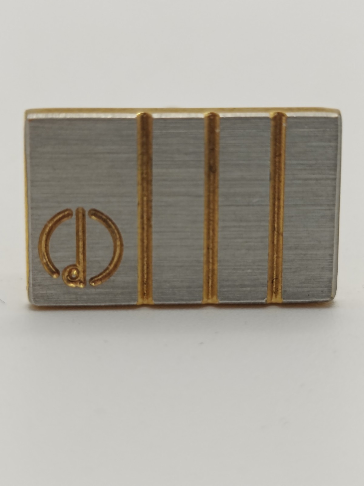 Vintage Dunhill Silver  And Gold Tone Cufflinks image 7