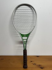 Vintage Prince Classic Aluminum Oversize Tennis Racquet 4 3/8 Grip Green Throat