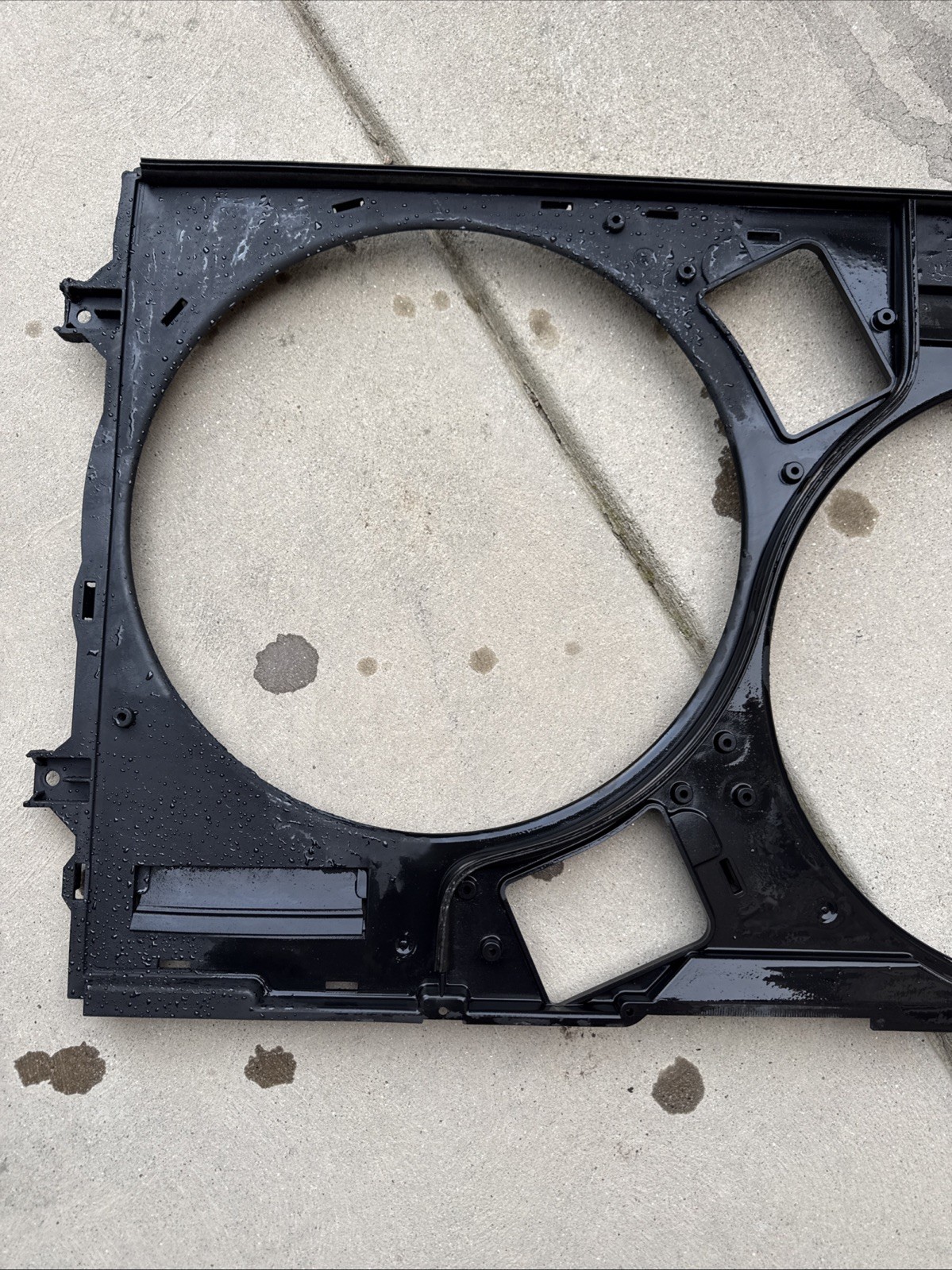 03-07 Bentley Continental GTC GT Flying Spur Radiator Cooling Fan Shroud OEM