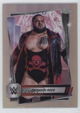 2025 Topps Chrome WWE Refractor Bronson Reed #177 07sf