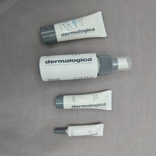 Dermalogica Skin Care Set of 4  Toner, Smoothing Cream, Exfoliant, Eye Repair 