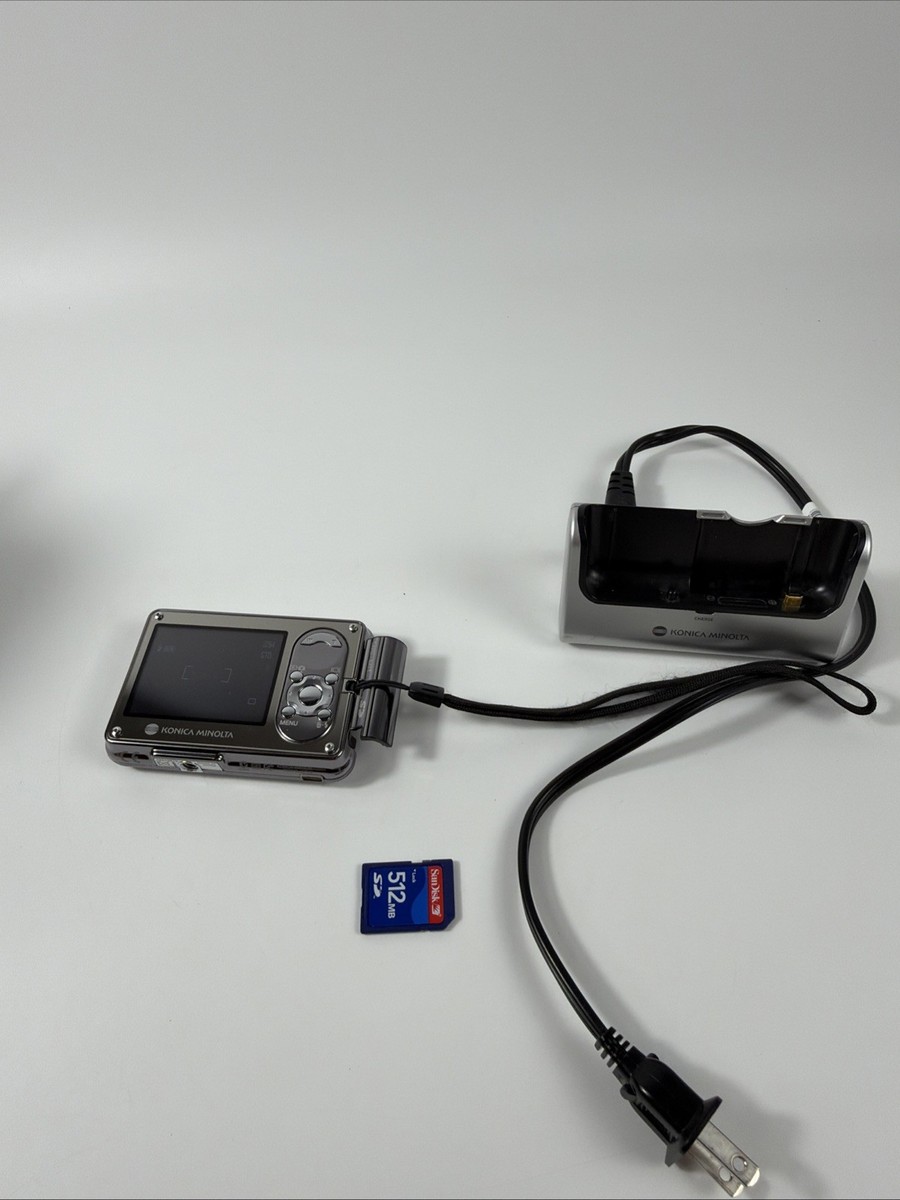 Konica Minolta DiMAGE X1 8.0MP Digital Camera - Silver for sale