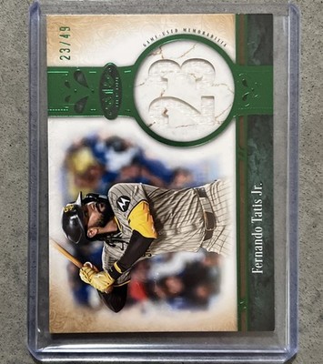 2026 Topps Tier One Fernando Tatis Jr. Jersey Number Relic /49 SP Padres