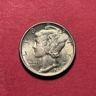 (1) Beautiful Vintage 1939-P Mercury Dime BU-BRILLIANT UNCIRCUATED