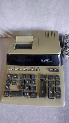 Vintage Sharp Compet CS-1152H Electronic Printing Calculator   Tested & Working