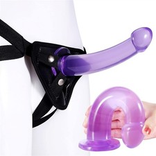Dildo Strap On Realistico Indossabile in TPE Sex toys per Coppia Intimo