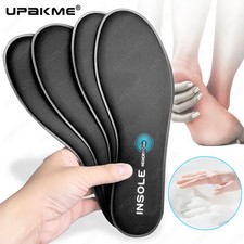1 Pair Memory Foam Soft Sport Running Shock Absorption Insoles For Feet Orthoped
